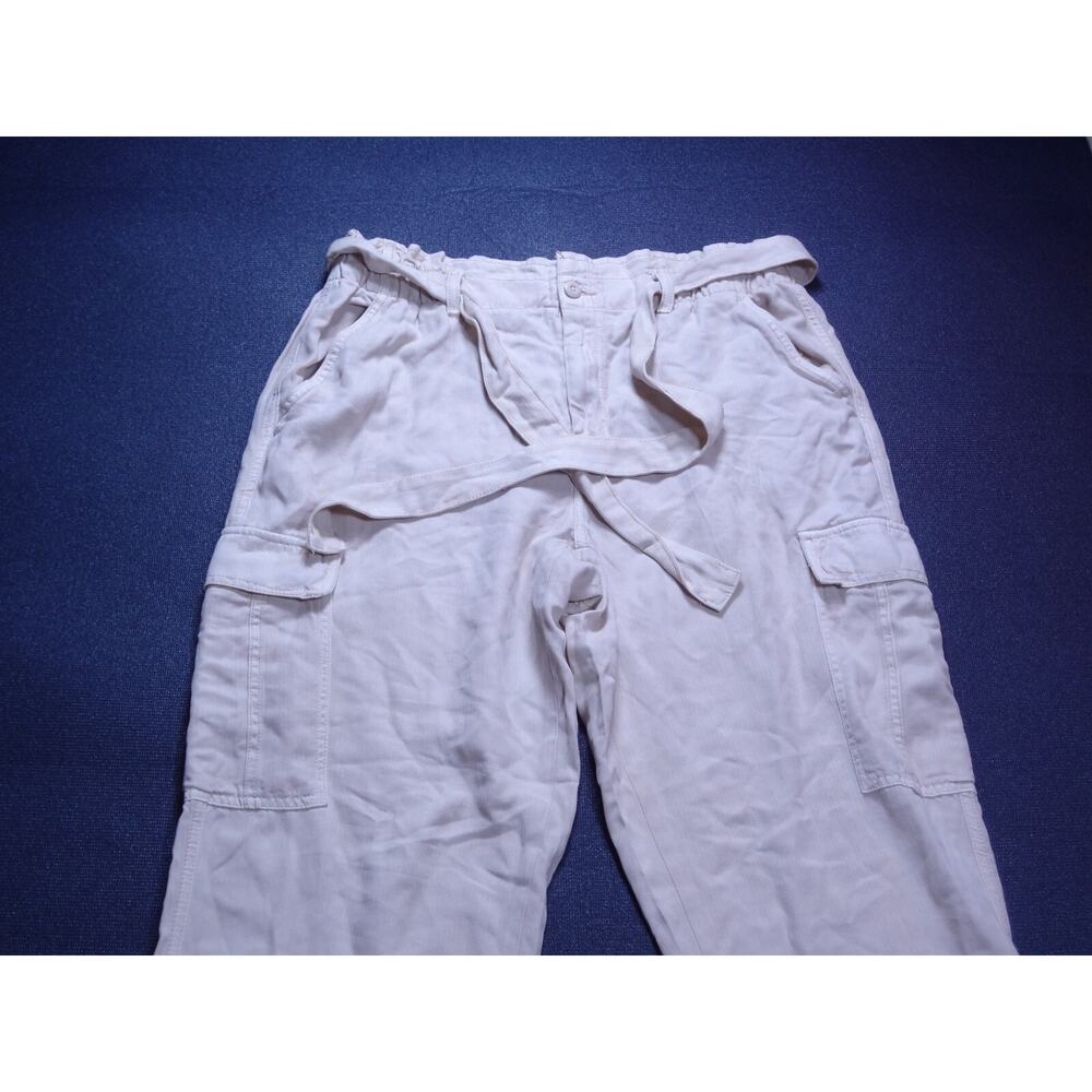 American Eagle Outfitters Paperbag Jogger Pants Womens 16 Toasted Almond Hi-Rise